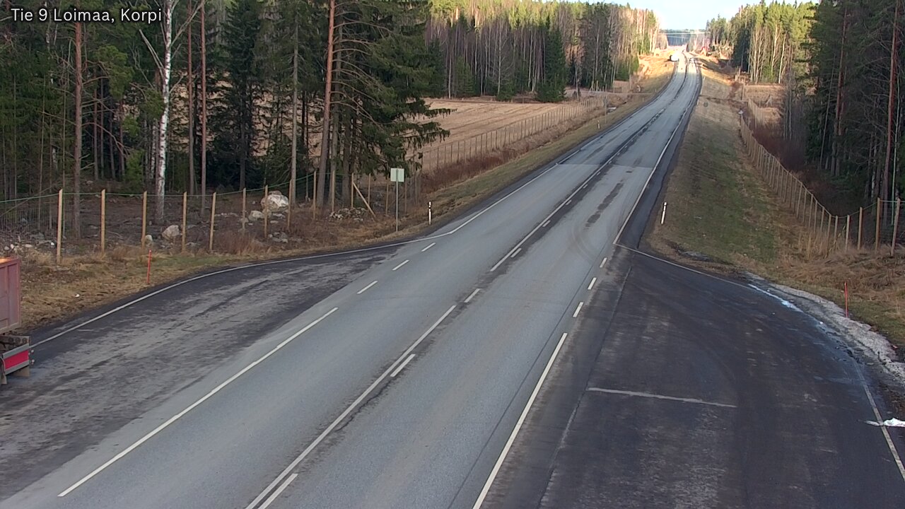Weather Camera Image Road 9 Loimaa, Korpi, Loimaa, Varsinais-Suomi
