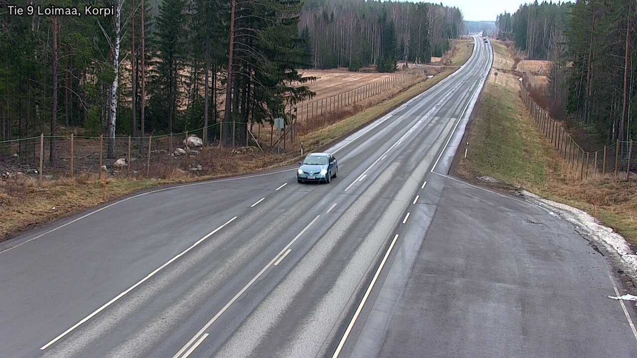 Weather Camera Image Väg 9 Loimaa,Korpi, Loimaa, Varsinais-Suomi