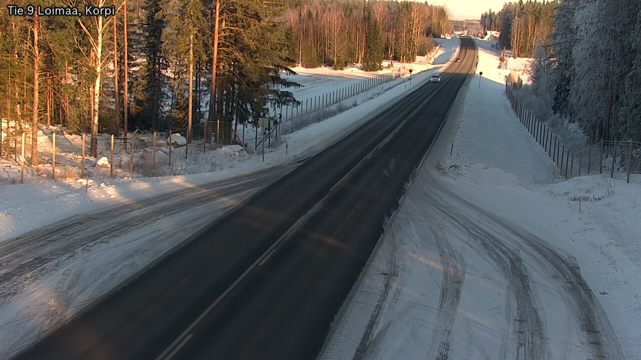 Weather Camera Image Väg 9 Loimaa,Korpi, Loimaa, Varsinais-Suomi