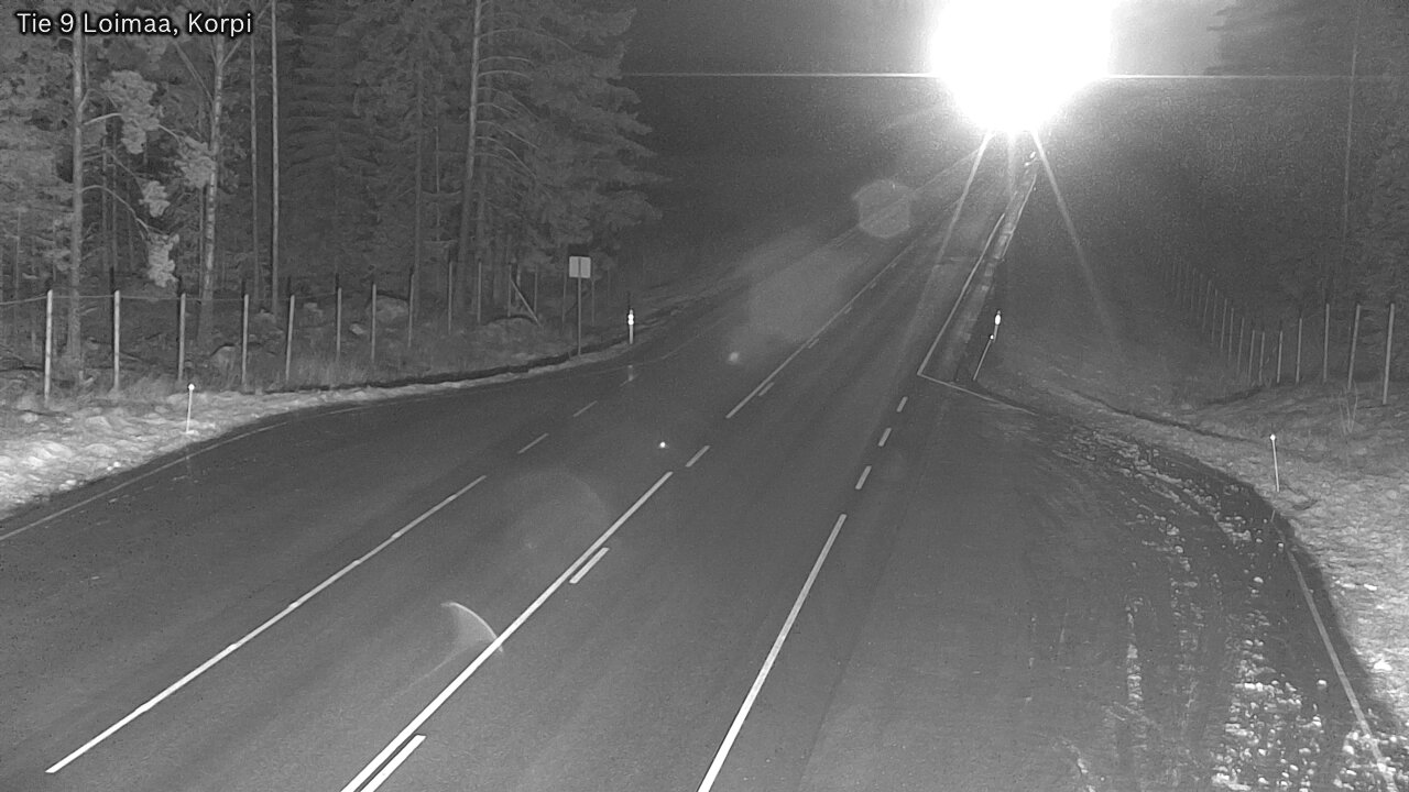 Weather Camera Image Väg 9 Loimaa,Korpi, Loimaa, Varsinais-Suomi