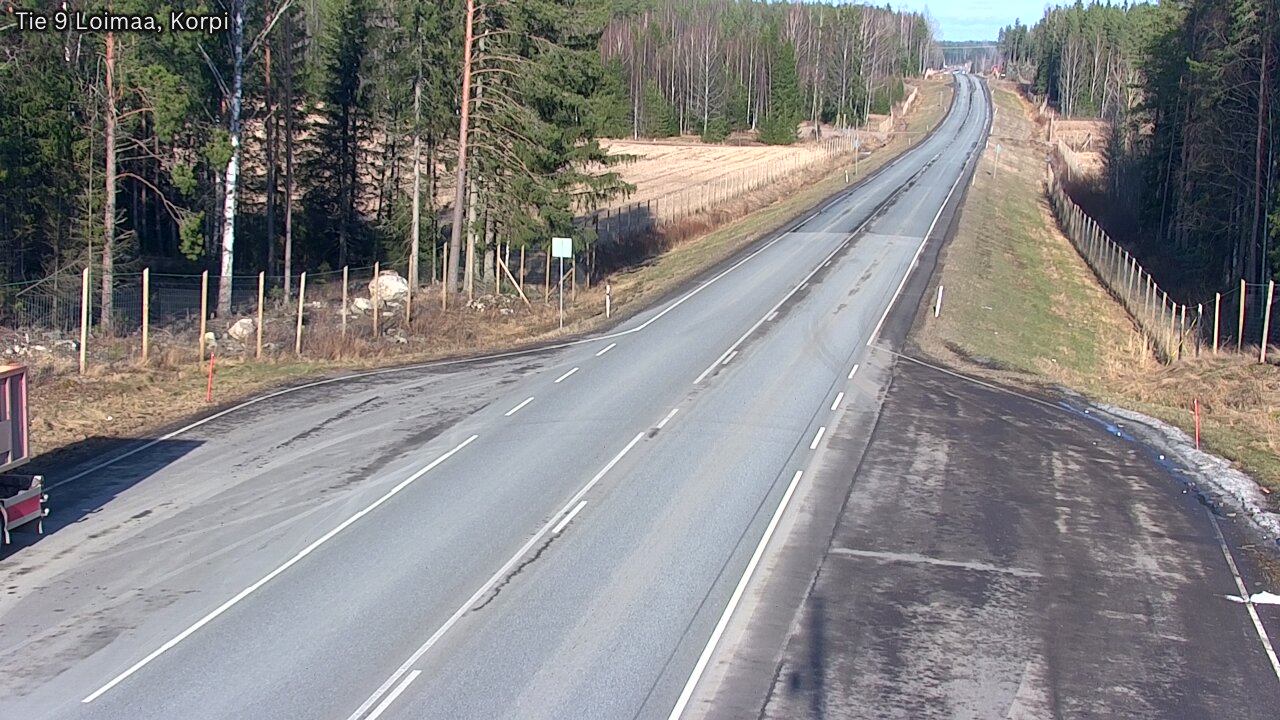 Weather Camera Image Road 9 Loimaa, Korpi, Loimaa, Varsinais-Suomi