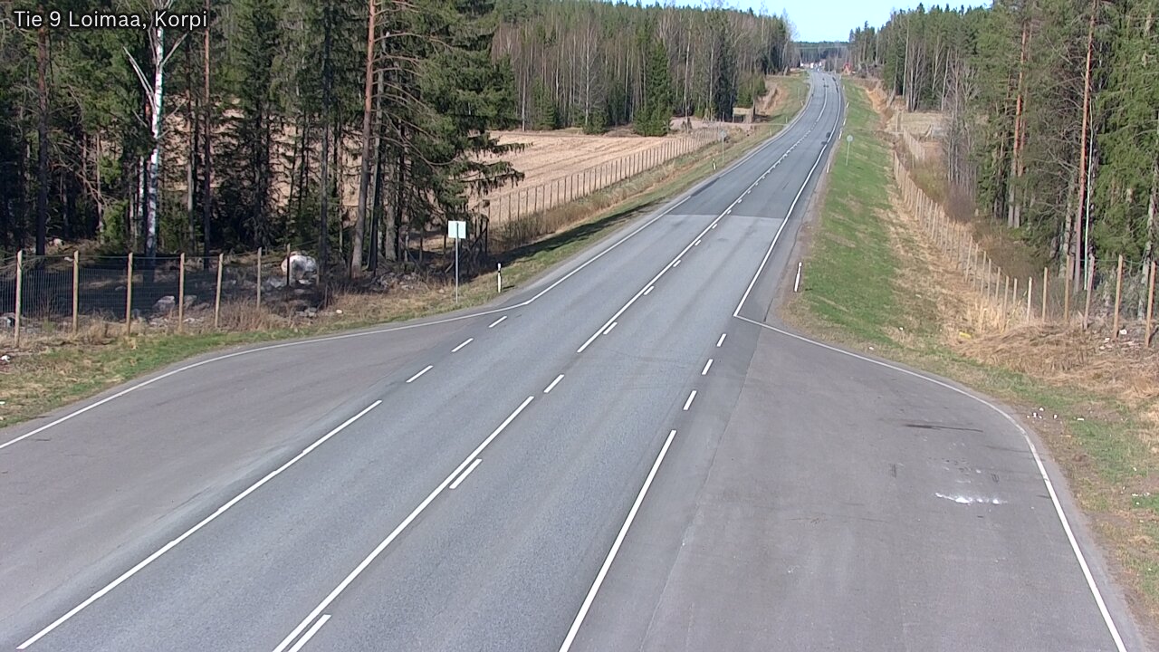 Kelikamerat Kuva Tie 9 Loimaa, Korpi, Loimaa, Varsinais-Suomi