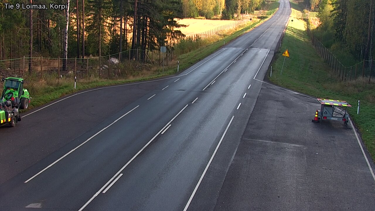 Weather Camera Image Road 9 Loimaa, Korpi, Loimaa, Varsinais-Suomi
