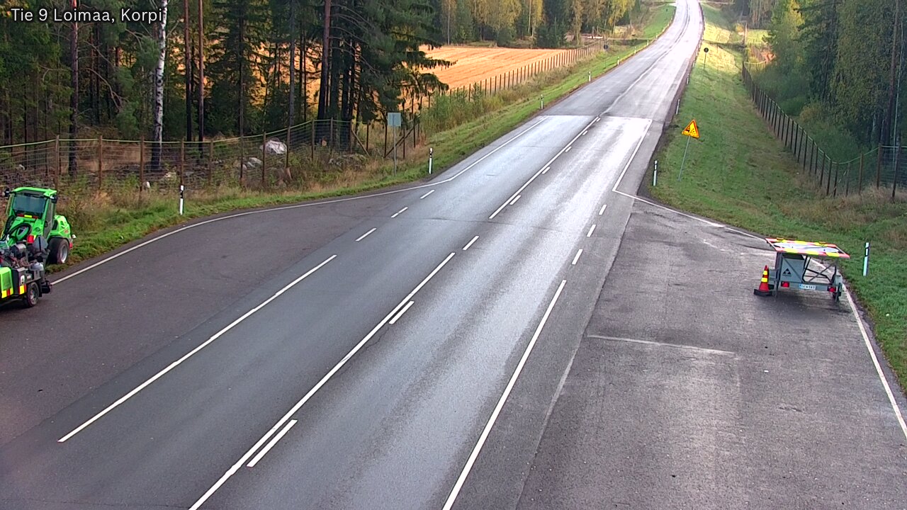 Weather Camera Image Road 9 Loimaa, Korpi, Loimaa, Varsinais-Suomi