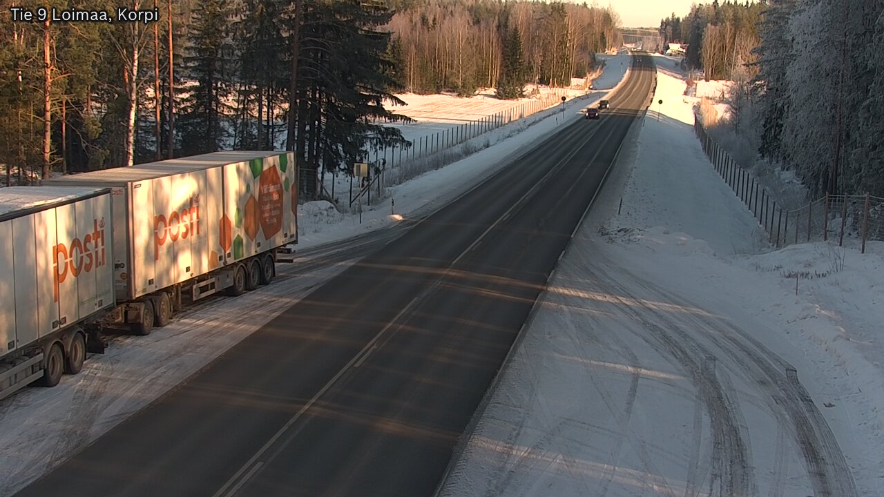 Weather Camera Image Road 9 Loimaa, Korpi, Loimaa, Varsinais-Suomi