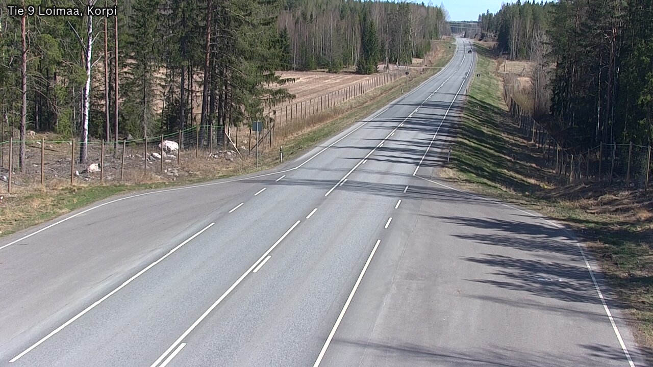 Kelikamerat Kuva Tie 9 Loimaa, Korpi, Loimaa, Varsinais-Suomi