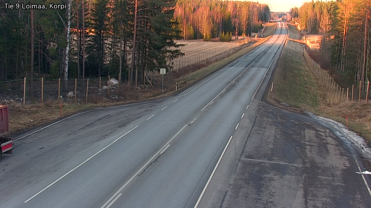 Weather Camera Image Road 9 Loimaa, Korpi, Loimaa, Varsinais-Suomi