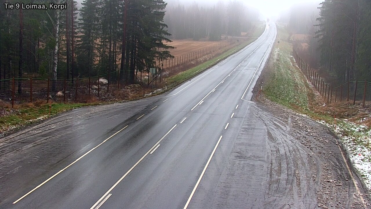 Weather Camera Image Väg 9 Loimaa,Korpi, Loimaa, Varsinais-Suomi