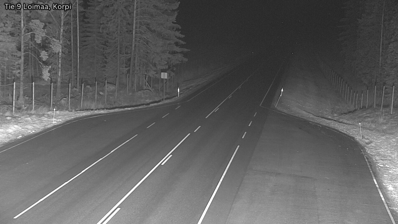 Weather Camera Image Väg 9 Loimaa,Korpi, Loimaa, Varsinais-Suomi