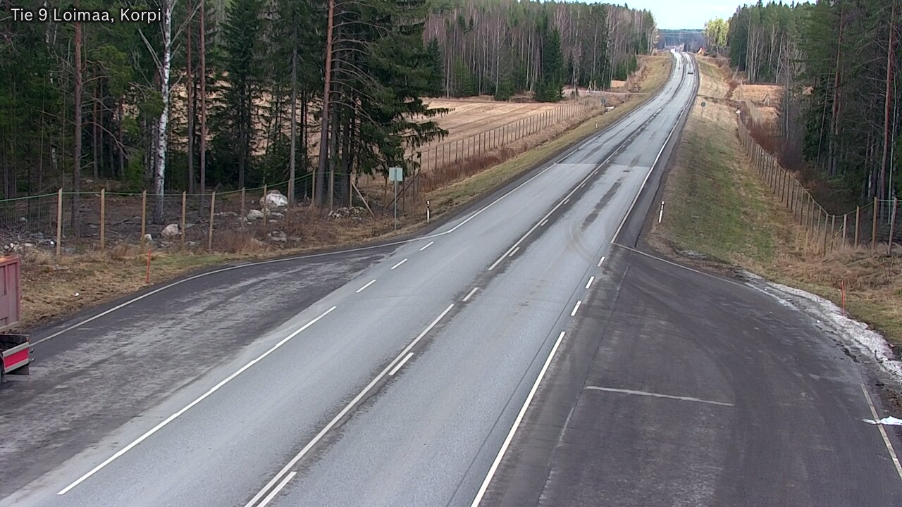 Weather Camera Image Road 9 Loimaa, Korpi, Loimaa, Varsinais-Suomi