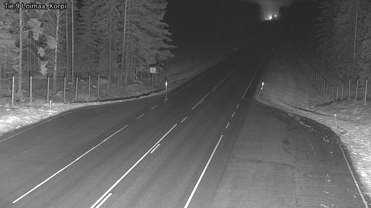 Weather Camera Image Väg 9 Loimaa,Korpi, Loimaa, Varsinais-Suomi