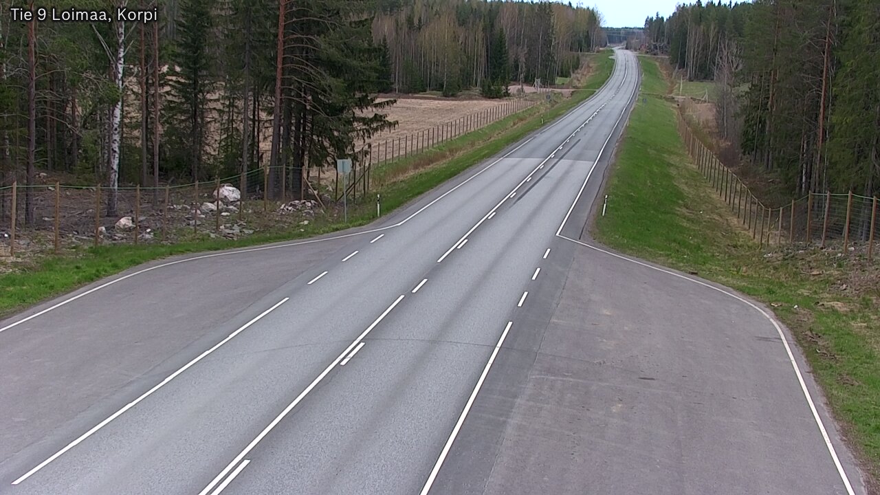 Weather Camera Image Road 9 Loimaa, Korpi, Loimaa, Varsinais-Suomi