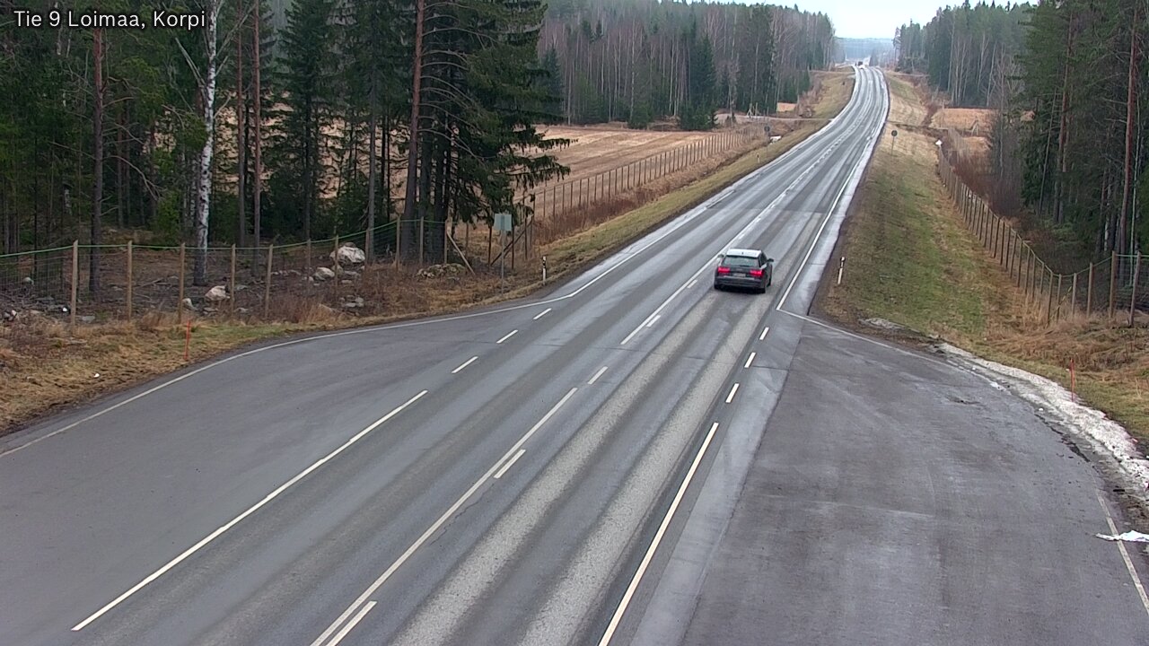Weather Camera Image Väg 9 Loimaa,Korpi, Loimaa, Varsinais-Suomi