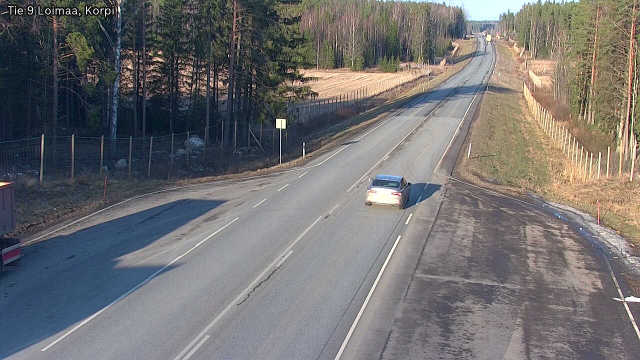 Weather Camera Image Road 9 Loimaa, Korpi, Loimaa, Varsinais-Suomi