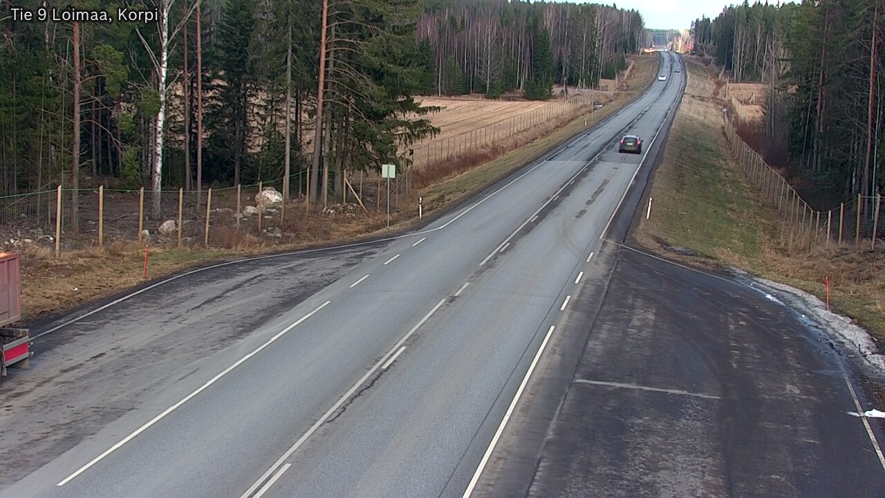Weather Camera Image Road 9 Loimaa, Korpi, Loimaa, Varsinais-Suomi