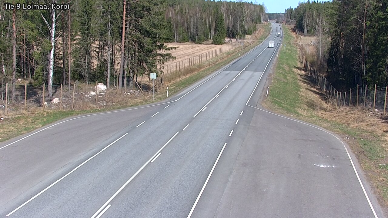 Kelikamerat Kuva Tie 9 Loimaa, Korpi, Loimaa, Varsinais-Suomi