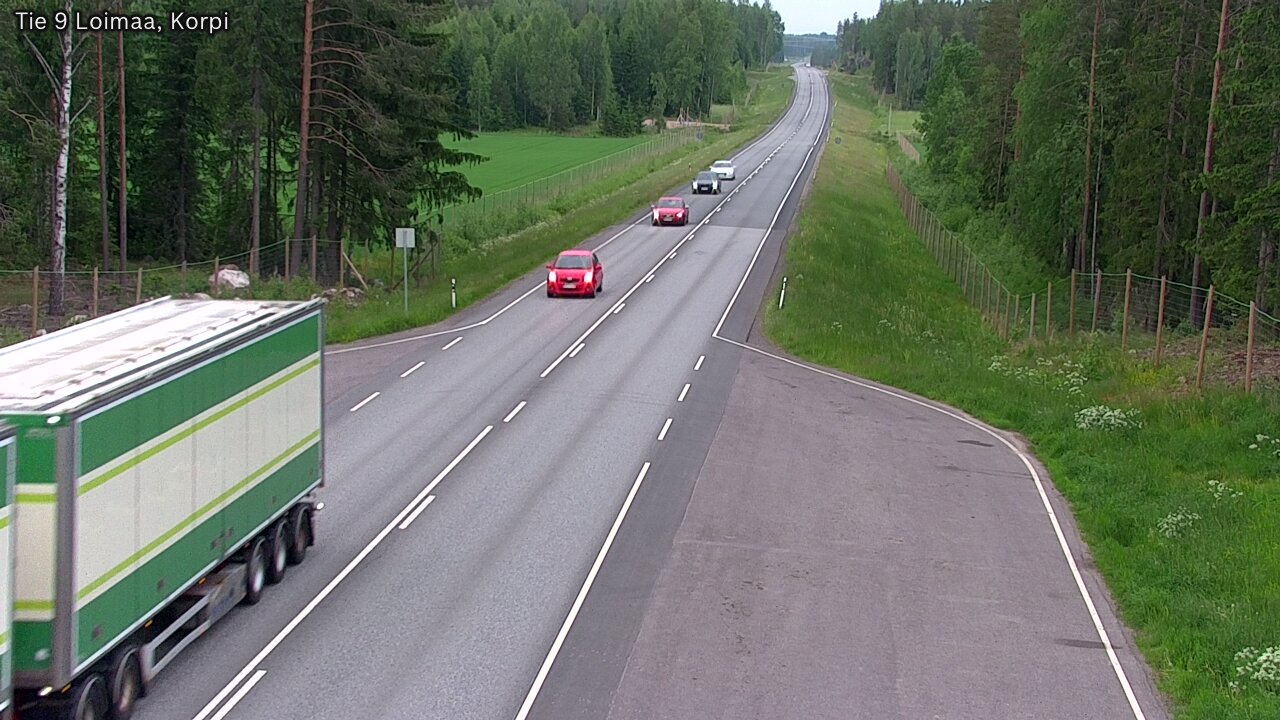 Kelikamerat Kuva Tie 9 Loimaa, Korpi, Loimaa, Varsinais-Suomi