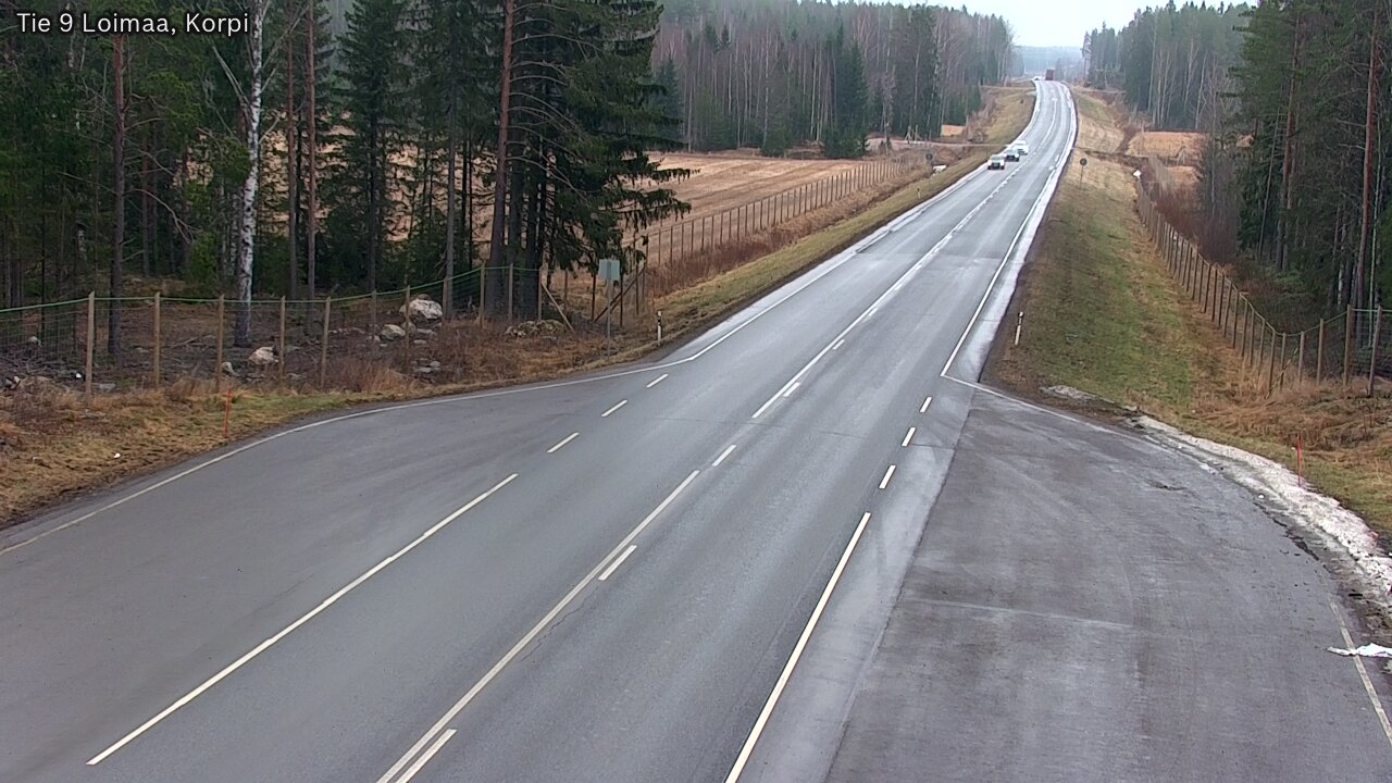 Weather Camera Image Väg 9 Loimaa,Korpi, Loimaa, Varsinais-Suomi
