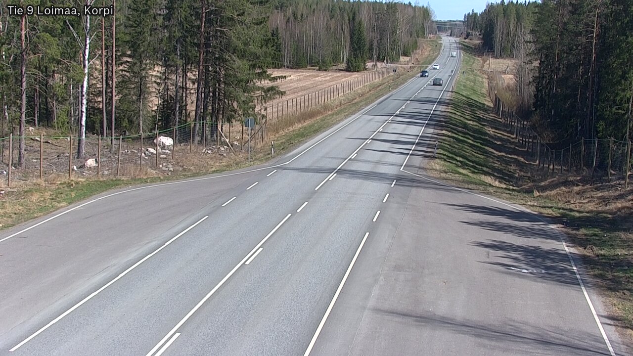 Kelikamerat Kuva Tie 9 Loimaa, Korpi, Loimaa, Varsinais-Suomi