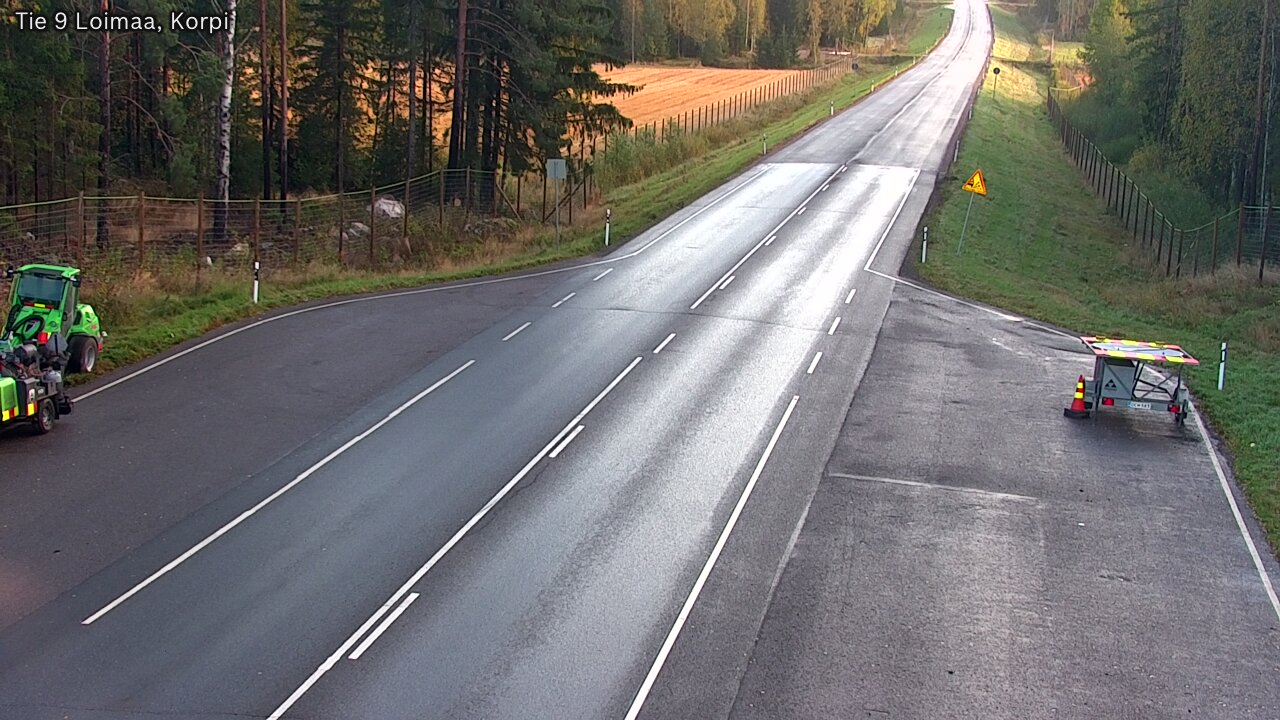Weather Camera Image Road 9 Loimaa, Korpi, Loimaa, Varsinais-Suomi
