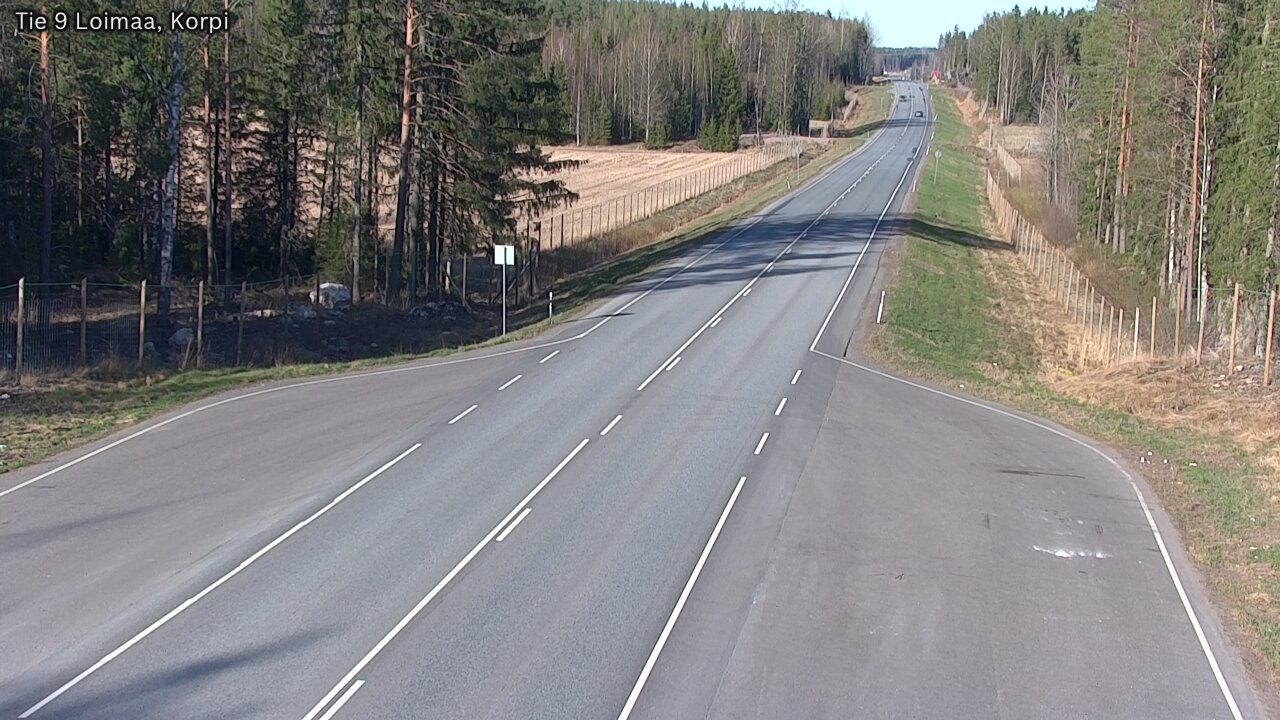 Kelikamerat Kuva Tie 9 Loimaa, Korpi, Loimaa, Varsinais-Suomi
