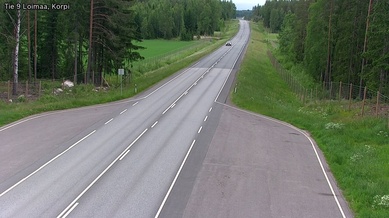 Weather Camera Image Road 9 Loimaa, Korpi, Loimaa, Varsinais-Suomi