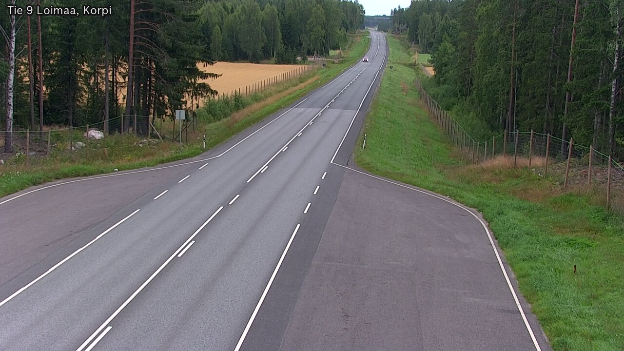 Weather Camera Image Road 9 Loimaa, Korpi, Loimaa, Varsinais-Suomi