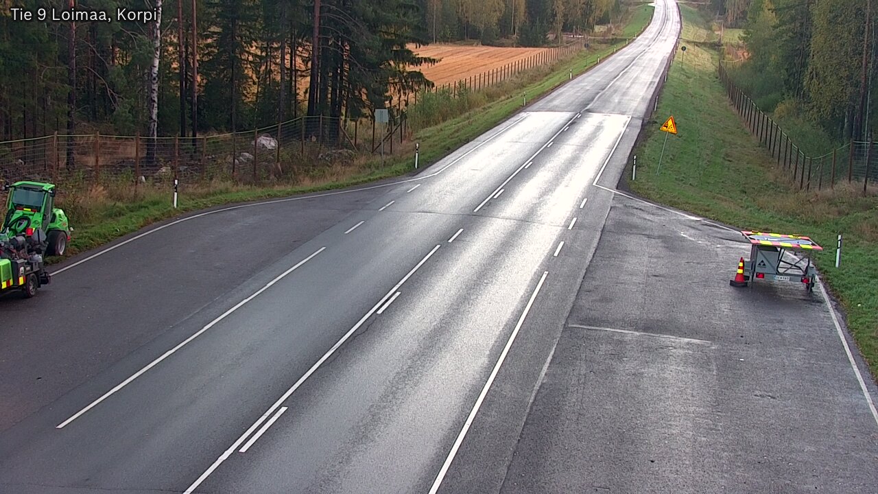 Weather Camera Image Road 9 Loimaa, Korpi, Loimaa, Varsinais-Suomi