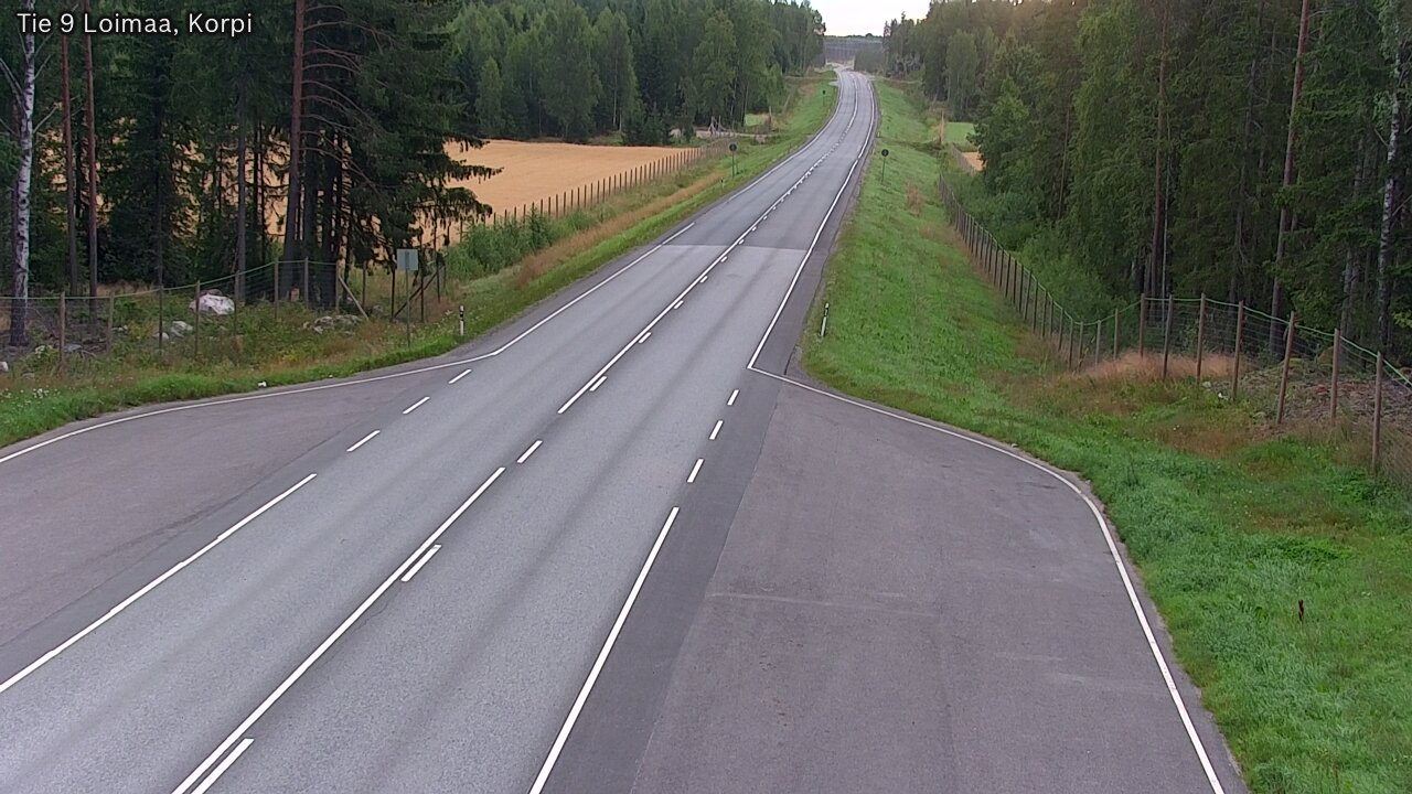 Weather Camera Image Väg 9 Loimaa,Korpi, Loimaa, Varsinais-Suomi