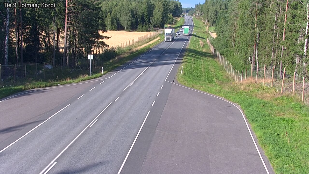 Kelikamerat Kuva Tie 9 Loimaa, Korpi, Loimaa, Varsinais-Suomi
