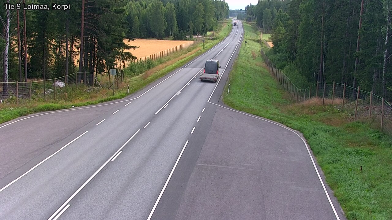 Weather Camera Image Road 9 Loimaa, Korpi, Loimaa, Varsinais-Suomi