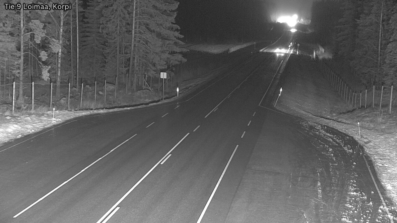 Weather Camera Image Väg 9 Loimaa,Korpi, Loimaa, Varsinais-Suomi