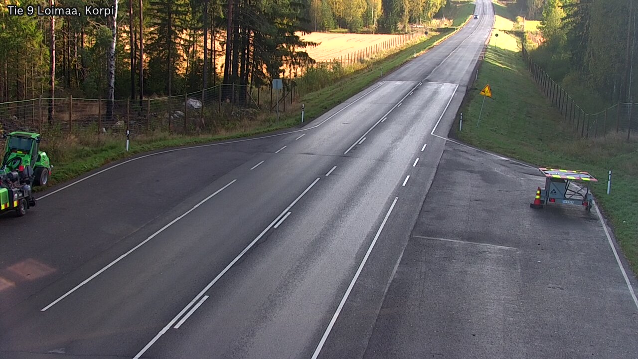 Weather Camera Image Road 9 Loimaa, Korpi, Loimaa, Varsinais-Suomi