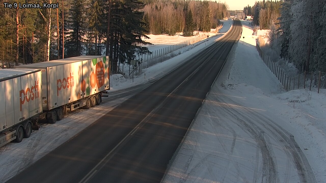 Weather Camera Image Väg 9 Loimaa,Korpi, Loimaa, Varsinais-Suomi