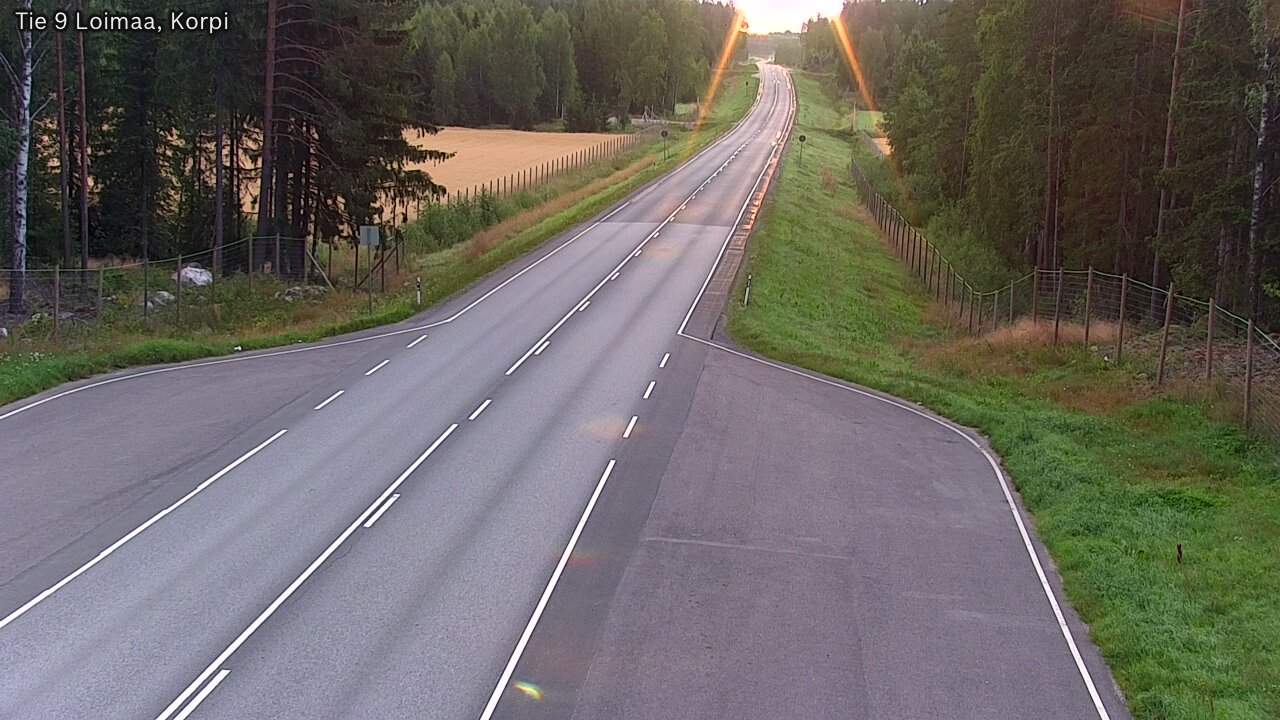 Weather Camera Image Road 9 Loimaa, Korpi, Loimaa, Varsinais-Suomi