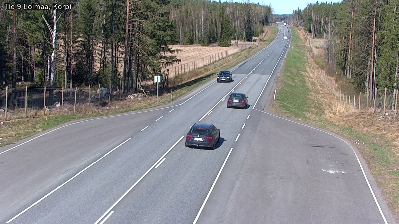 Kelikamerat Kuva Tie 9 Loimaa, Korpi, Loimaa, Varsinais-Suomi