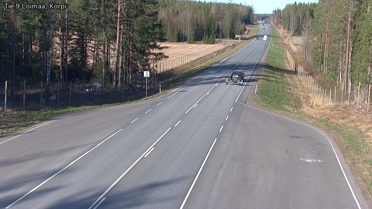 Kelikamerat Kuva Tie 9 Loimaa, Korpi, Loimaa, Varsinais-Suomi