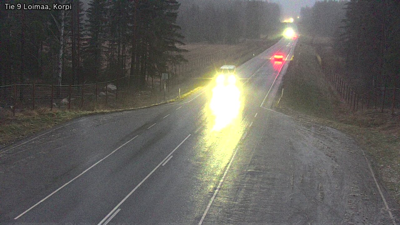 Weather Camera Image Väg 9 Loimaa,Korpi, Loimaa, Varsinais-Suomi