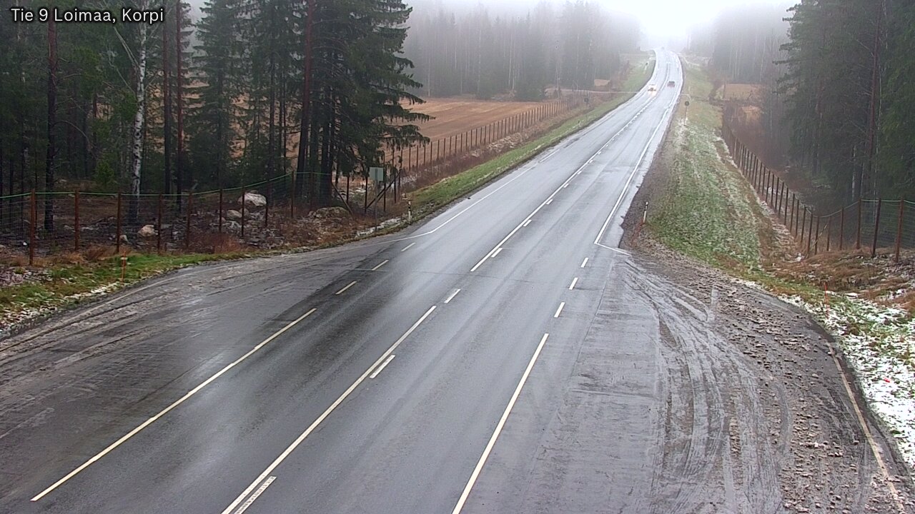 Weather Camera Image Väg 9 Loimaa,Korpi, Loimaa, Varsinais-Suomi