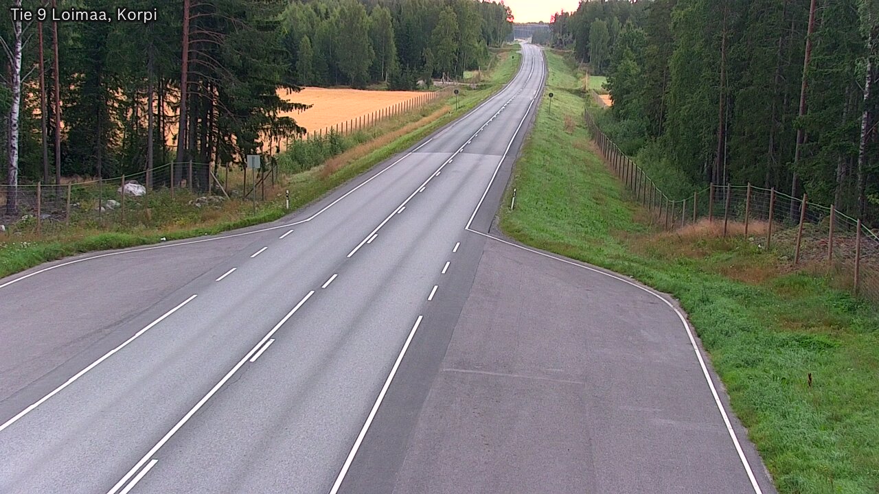 Weather Camera Image Road 9 Loimaa, Korpi, Loimaa, Varsinais-Suomi