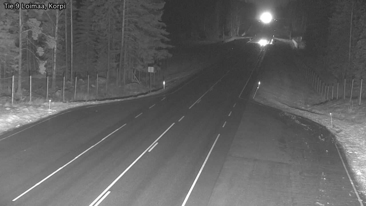 Weather Camera Image Väg 9 Loimaa,Korpi, Loimaa, Varsinais-Suomi