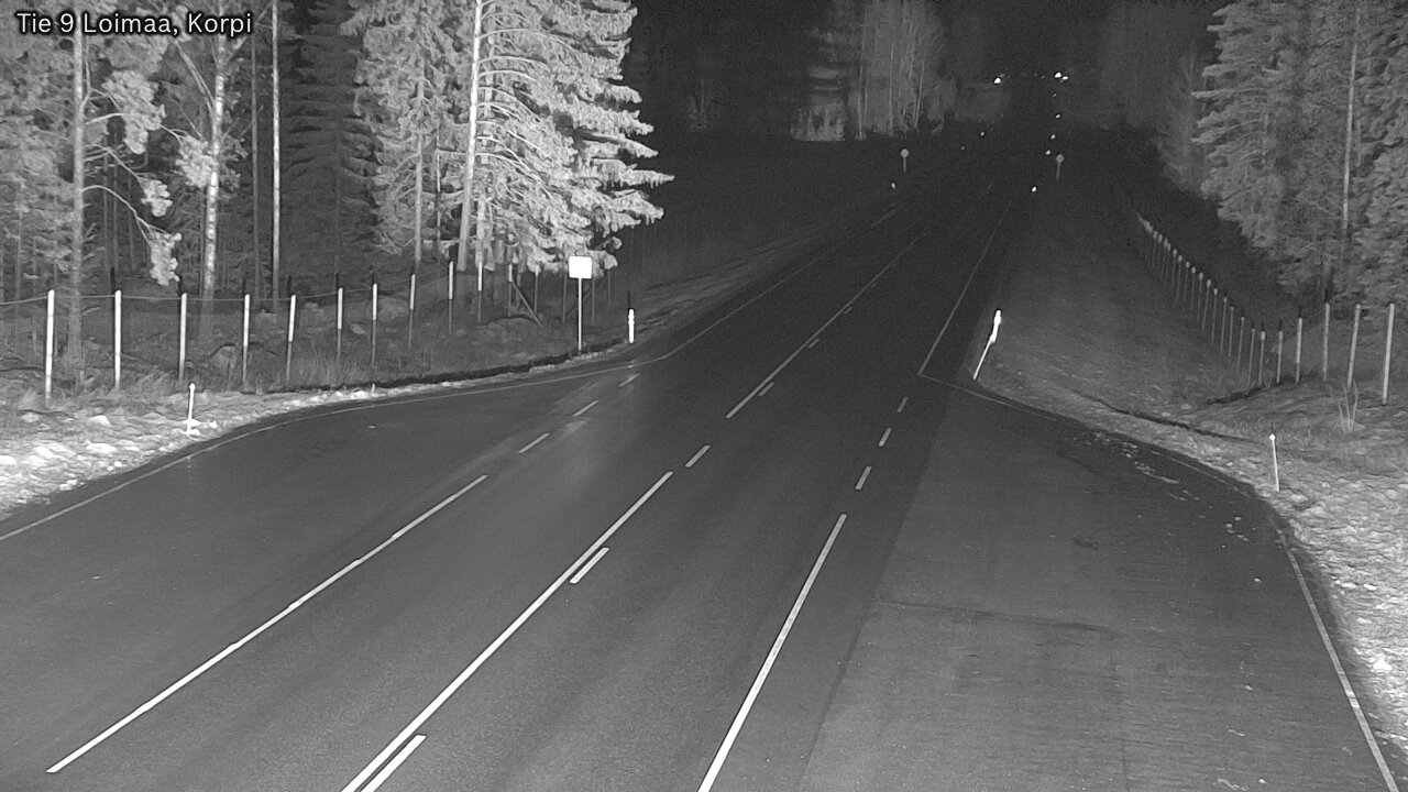 Weather Camera Image Väg 9 Loimaa,Korpi, Loimaa, Varsinais-Suomi