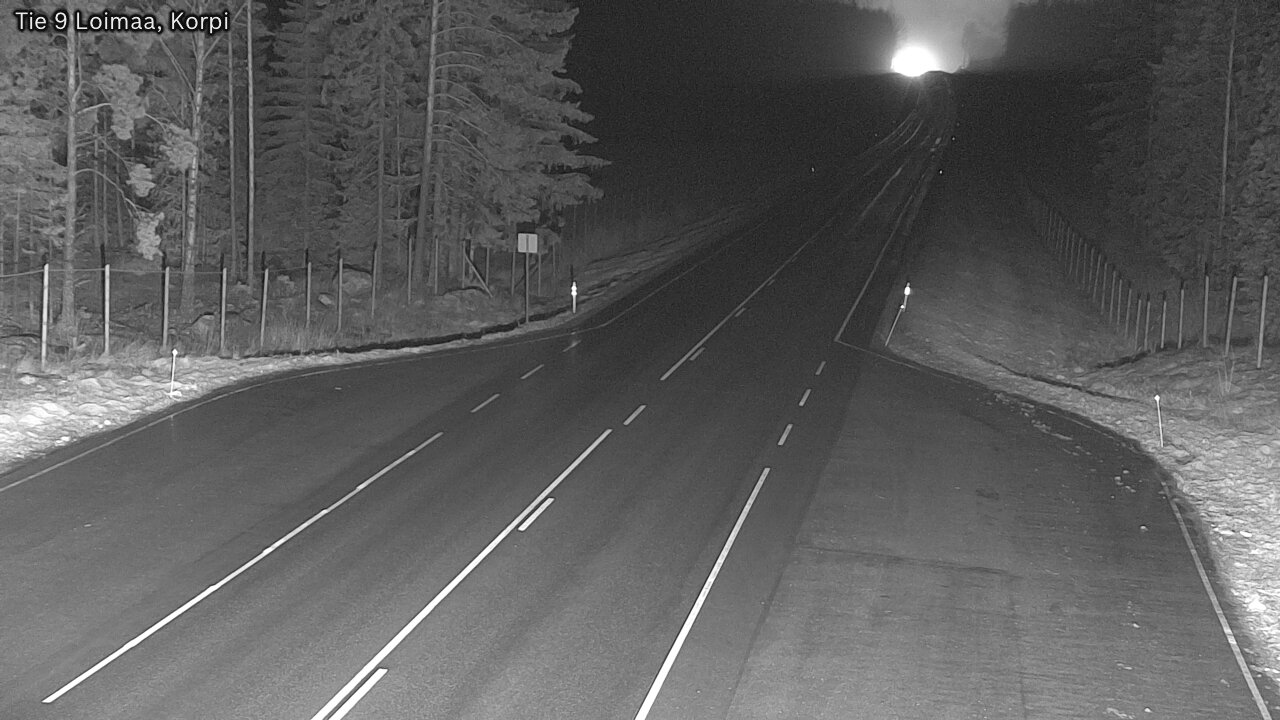 Weather Camera Image Väg 9 Loimaa,Korpi, Loimaa, Varsinais-Suomi