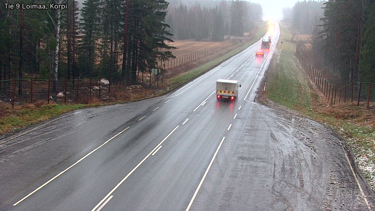 Weather Camera Image Väg 9 Loimaa,Korpi, Loimaa, Varsinais-Suomi