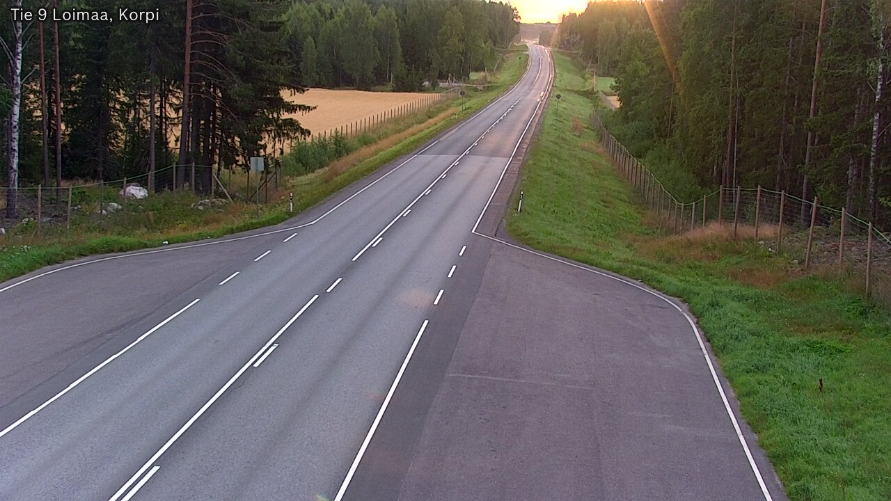Weather Camera Image Road 9 Loimaa, Korpi, Loimaa, Varsinais-Suomi