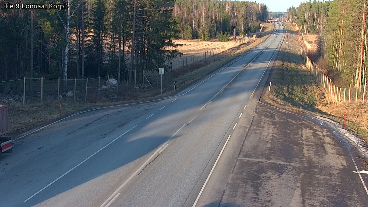 Weather Camera Image Road 9 Loimaa, Korpi, Loimaa, Varsinais-Suomi