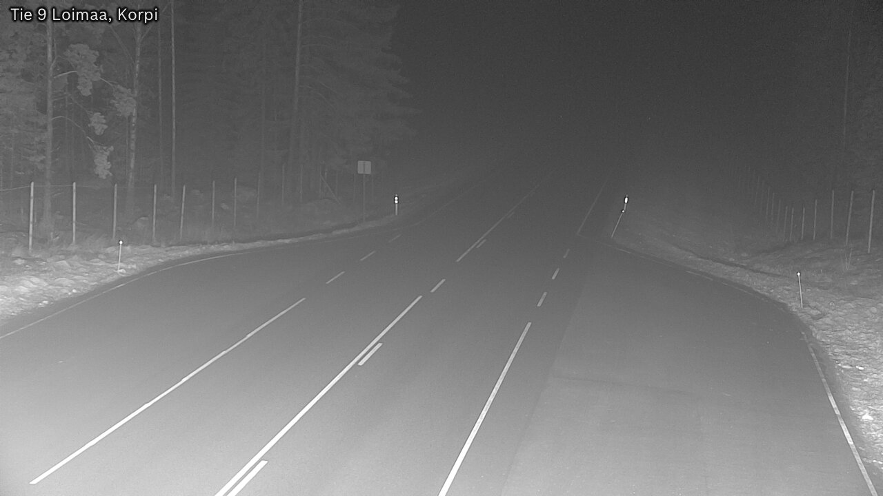 Weather Camera Image Väg 9 Loimaa,Korpi, Loimaa, Varsinais-Suomi
