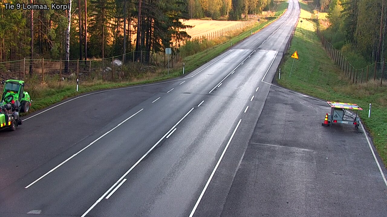Weather Camera Image Road 9 Loimaa, Korpi, Loimaa, Varsinais-Suomi