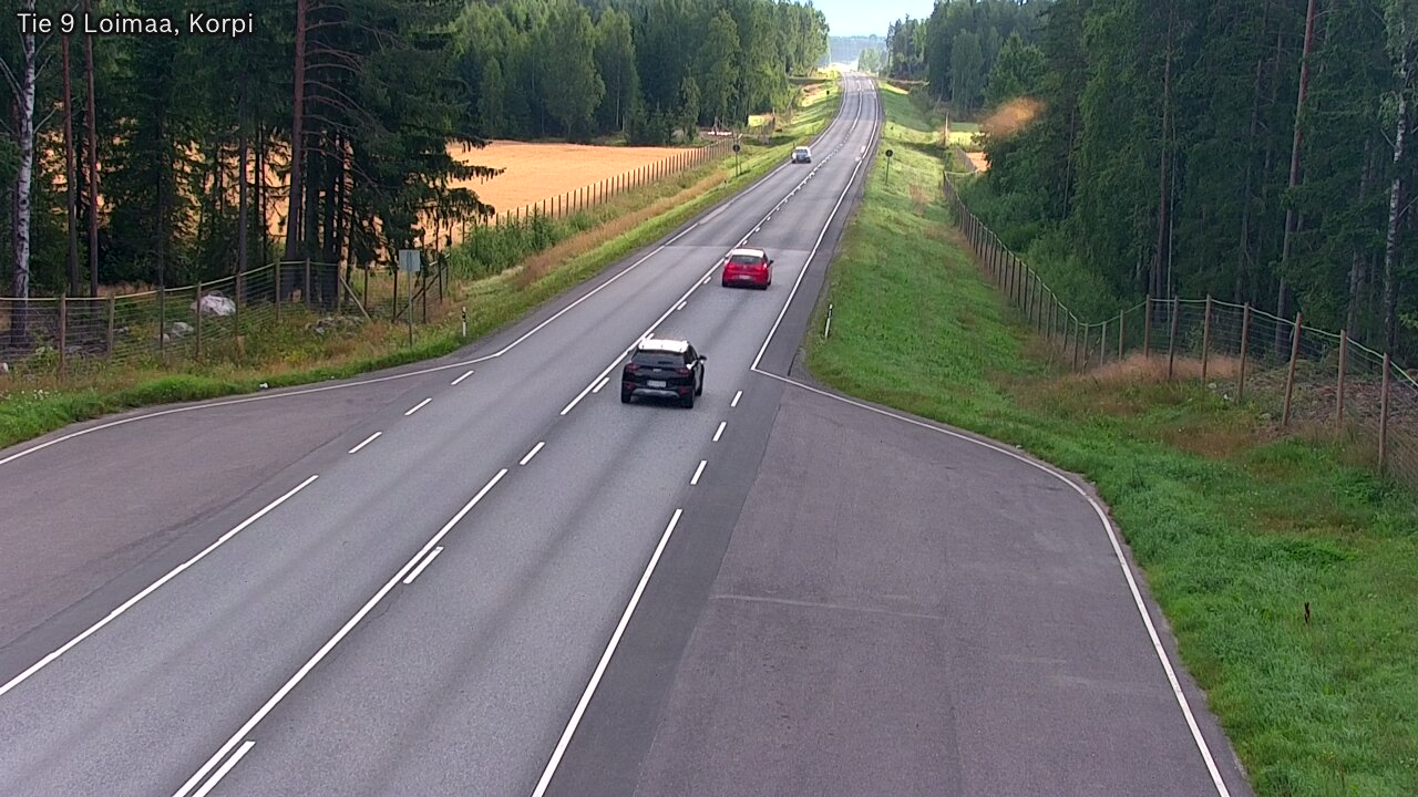 Weather Camera Image Road 9 Loimaa, Korpi, Loimaa, Varsinais-Suomi