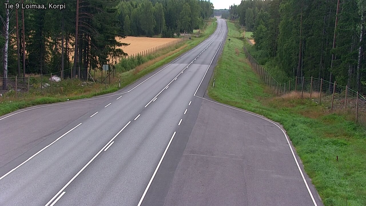Weather Camera Image Road 9 Loimaa, Korpi, Loimaa, Varsinais-Suomi